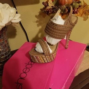 Braided Strappy Heels